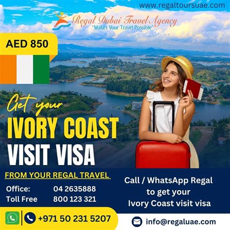 Ivory Coast Visit Visa From Dubai Apply Now Regal Tours