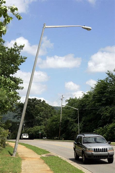 Round Tapered Concrete Street Lighting Pole Stresscrete Stresscrete