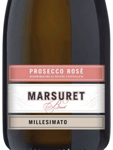 Marsuret Prosecco Ros Brut Vivino United Kingdom