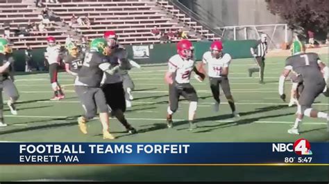 Schools Forfeit Games Against High School Football Team Rather Than