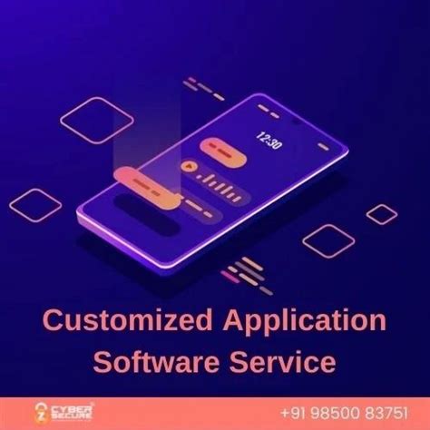 Customised Application Software Service At Rs 70000piece Customized