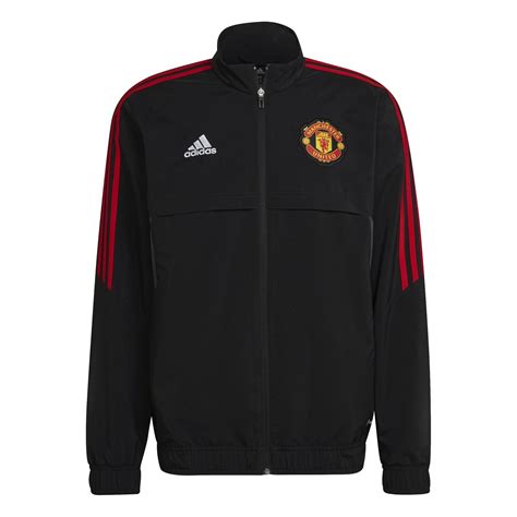 Adidas Manchester United Pre Match Jacket Adults Licensed