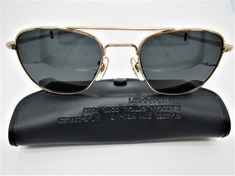 Vintage American Optical AO Aviator Sunglasses 1 10 1 Gem