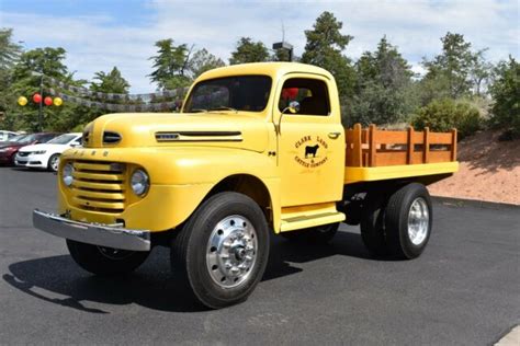 1949 Ford Truck F6 2ton Dumpbed 4wd Show Truck Ford Daily Trucks