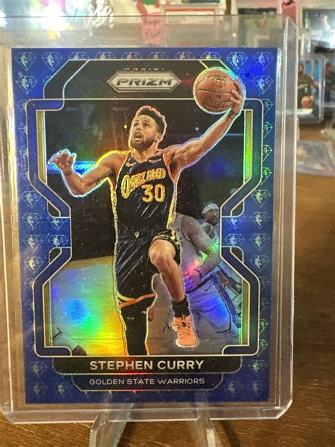 2021 22 Panini Prizm NBA 75th Anniversary Prizm 154 Stephen Curry