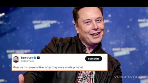 Elon Musk Celebra Aumento Masivo De Me Gusta Tras Hacerlos Privados