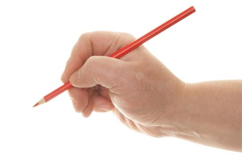 Hand holding pencil stock photo. Image of closeup, education - 5177406