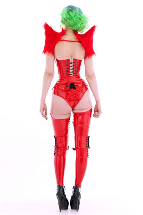 Artifice Products Pvc Thigh Corsets Artifice Clothing