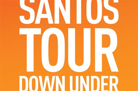 Santos Tour Down Under Parcours Et Profils Des Tapes De L Dition