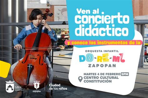 Concierto didáctico de la Orquesta infantil Do Re Mi Zapopan Gobierno