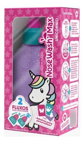 Garrafinha Lavagem Nasal Infantil Adulto Nosewash Max Ml Cor