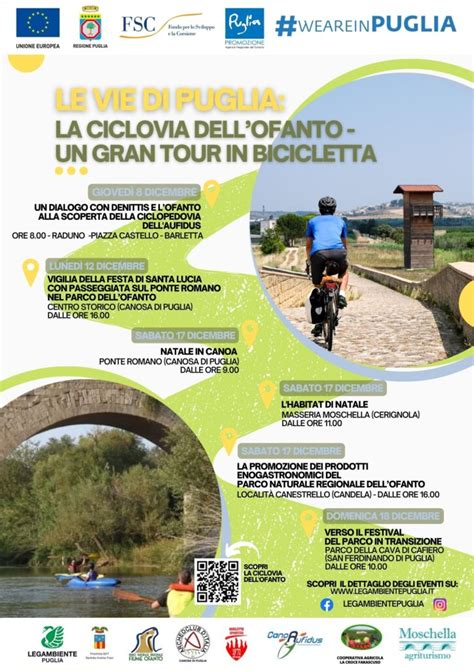 Le Vie Di Puglia La Ciclovia Dell Ofanto Un Grand Tour In Bicicletta