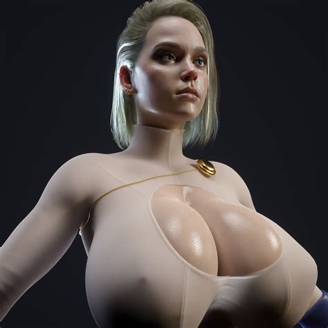 Rule 34 1girls 3d 3d Artwork Ass Big Breasts Big Butt Blender Blender Software Blonde Hair