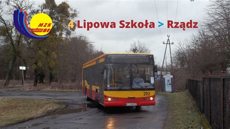 Neoplan K Td Lipowa Szko A Rz Dz Mzk Grudzi Dz Youtube