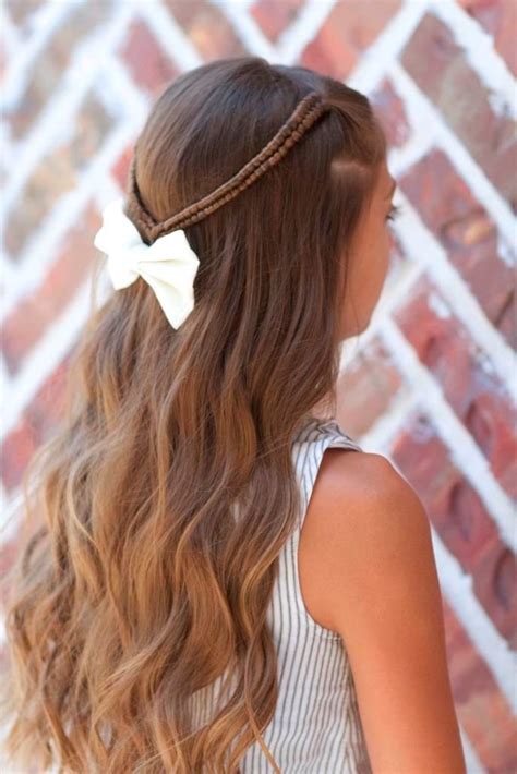 16 Cute And Easy Hairstyle For School Girls Superhit Ideas