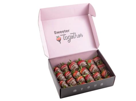 Chocolate Covered Strawberries Box Chocolate Bash