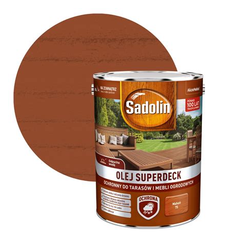 Sadolin Superdeck Olej Do Taras W L Maho Z Oleje Chemia