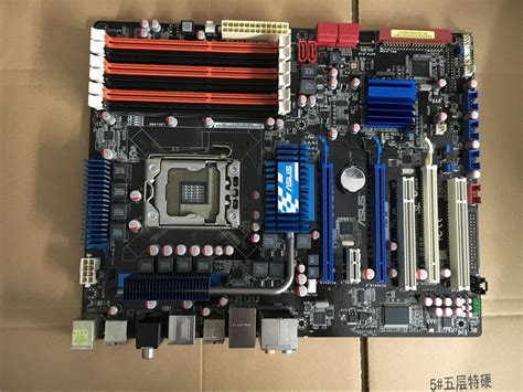 Asus P6t Se Motherboard Chipset Intel X58 Lga1366 Ddr3 With Io Shield