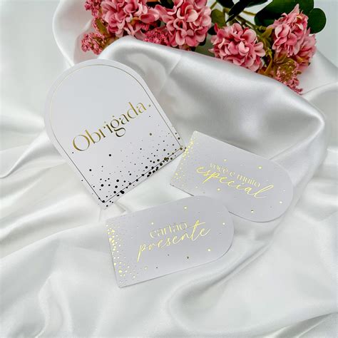 Kit Empreendedor Luxo Hot Stamping Branco peças Luli Paper