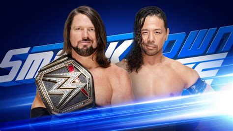 Styles Vs Nakamura Announced For Smackdown Again Tpww