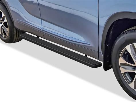 Aps Iboard Running Boards 5 Inches Matte Black Compatible With Toyota