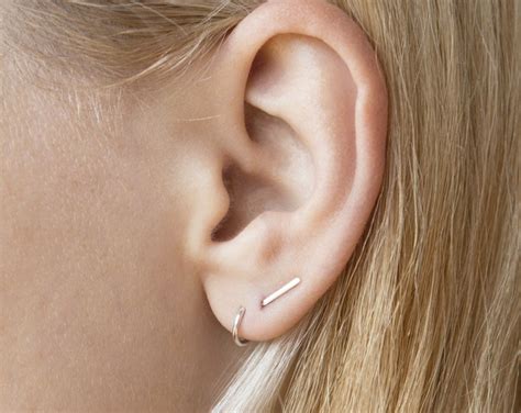 Ear Crawlers Ear Climbers Climbing Earrings Climber Earrings Silver