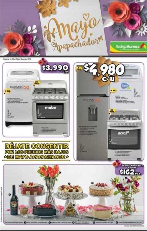 Bodega Aurrera Folleto de ofertas Día de las Madres del 3 al 14 de