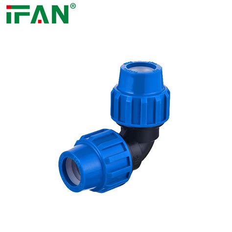 Ifan Factory Hdpe Pipe Fitting 20 110mm Elbow Water Pp Compression Fitting China Hdpe Water