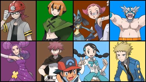 All Sinnoh Gym Battle Of Ash Ketchum Pokémon Sun Moon Youtube