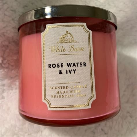 Bath Body Works Accents White Barn Candle Company Rose Water Ivy