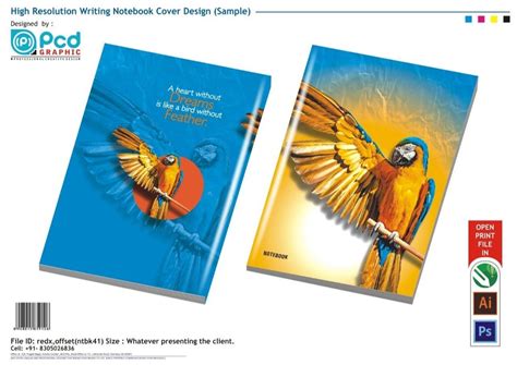 Writing Notebook Cover Design in Bhopal | ID: 23148670473