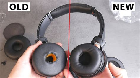 How To Replace Sony Mdr Xb Ear Pads Diy Youtube