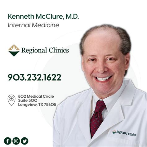 Longview Regional Medical Center On Linkedin Meet Kenneth Mcclure M D