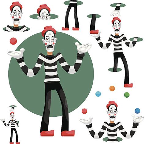 Clip Art Of Mimes Illustrations Royalty Free Vector Graphics And Clip