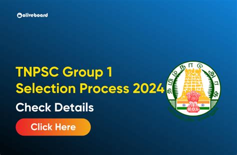 TNPSC Group 1 Selection Process 2024 Stage Wise Details