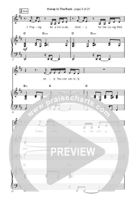 Honey In The Rock Choral Anthem Satb Octavo Sheet Music Pdf Brooke