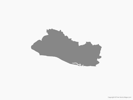 El Salvador Mapa Png