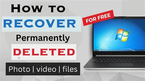 How To Recover Delete Photos Videos An Pc Or Laptop In Pc Me