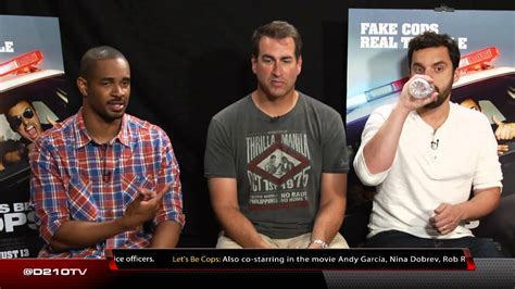 Let S Be Cops Interview With Damon Wayans Jr Rob Riggle And Jake