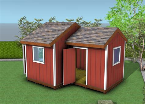 Double shed – free plans | MyOutdoorPlans