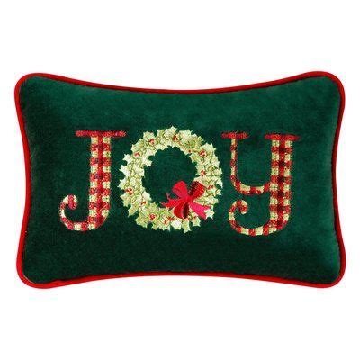 C F Home Joy Velvet Cotton Lumbar Pillow Set Of Decorative