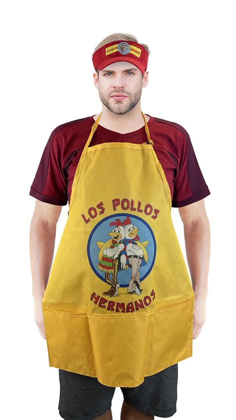 Snapklik Angiehaie Pollos Hermanos Apron Cap Set Moth Heisenberg