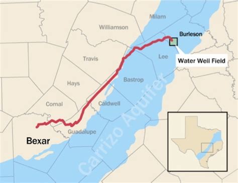 Texas Gas Pipeline Map