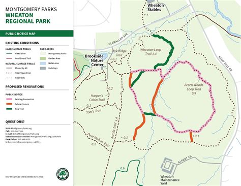 Montgomery Parks Begins Trail Upgrades In Wheaton Regional Park As Part