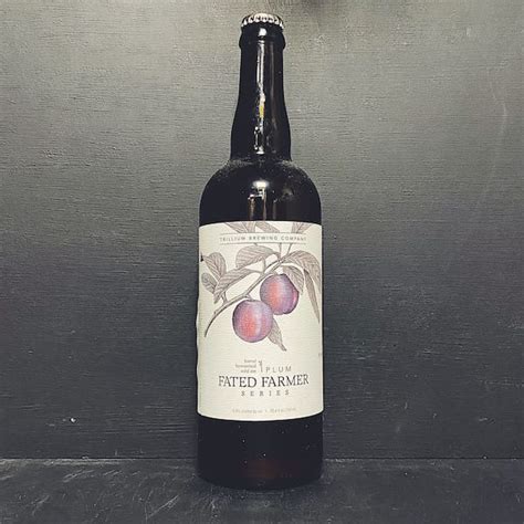 Fated Farmer Plum Trillium Wild Ale Usa Vegan Brew Cavern