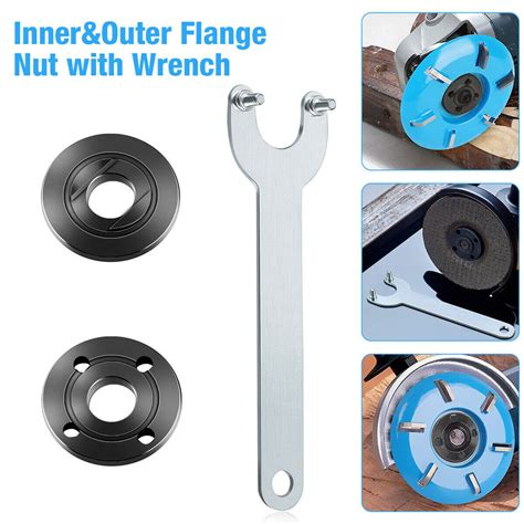 Sets Angle Grinder Flange Nuts Spanner Wrench Replaces For Makita