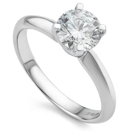 1 Carat Lab Grown Diamond Engagement Ring