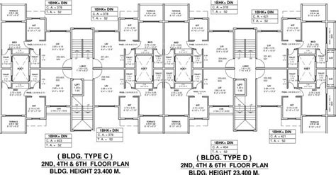 1 Bhk Cluster Plan Image Patel Rpl Pramukh Sadan For Sale At