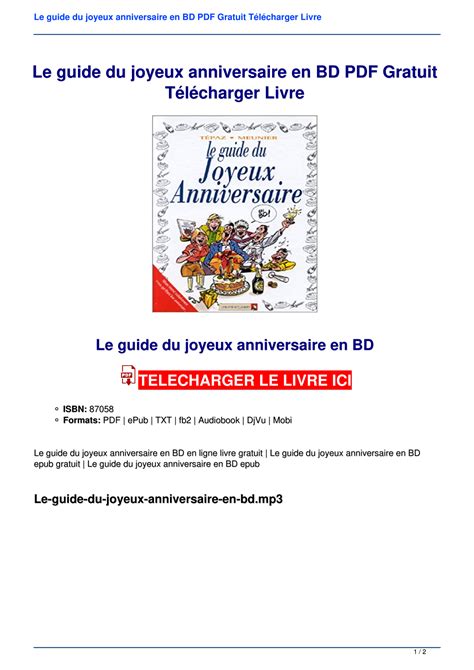 Textes Anniversaires De D C S