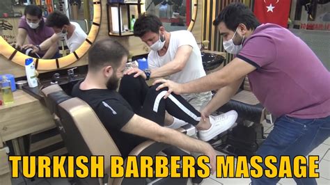 Asmr Turkish Barbers Foot Crack Head Back Face Ear Neck